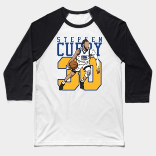 Steph Curry Comic Style Baseball T-Shirt